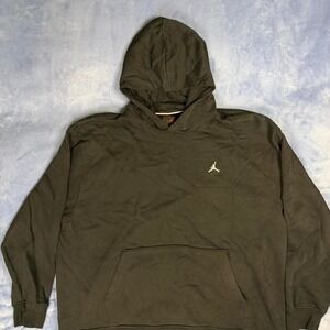 Jordan black hoodie men Size 3XL